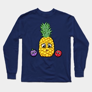 Pineapple is a Berry Cartoon Garden Tips Toons Long Sleeve T-Shirt